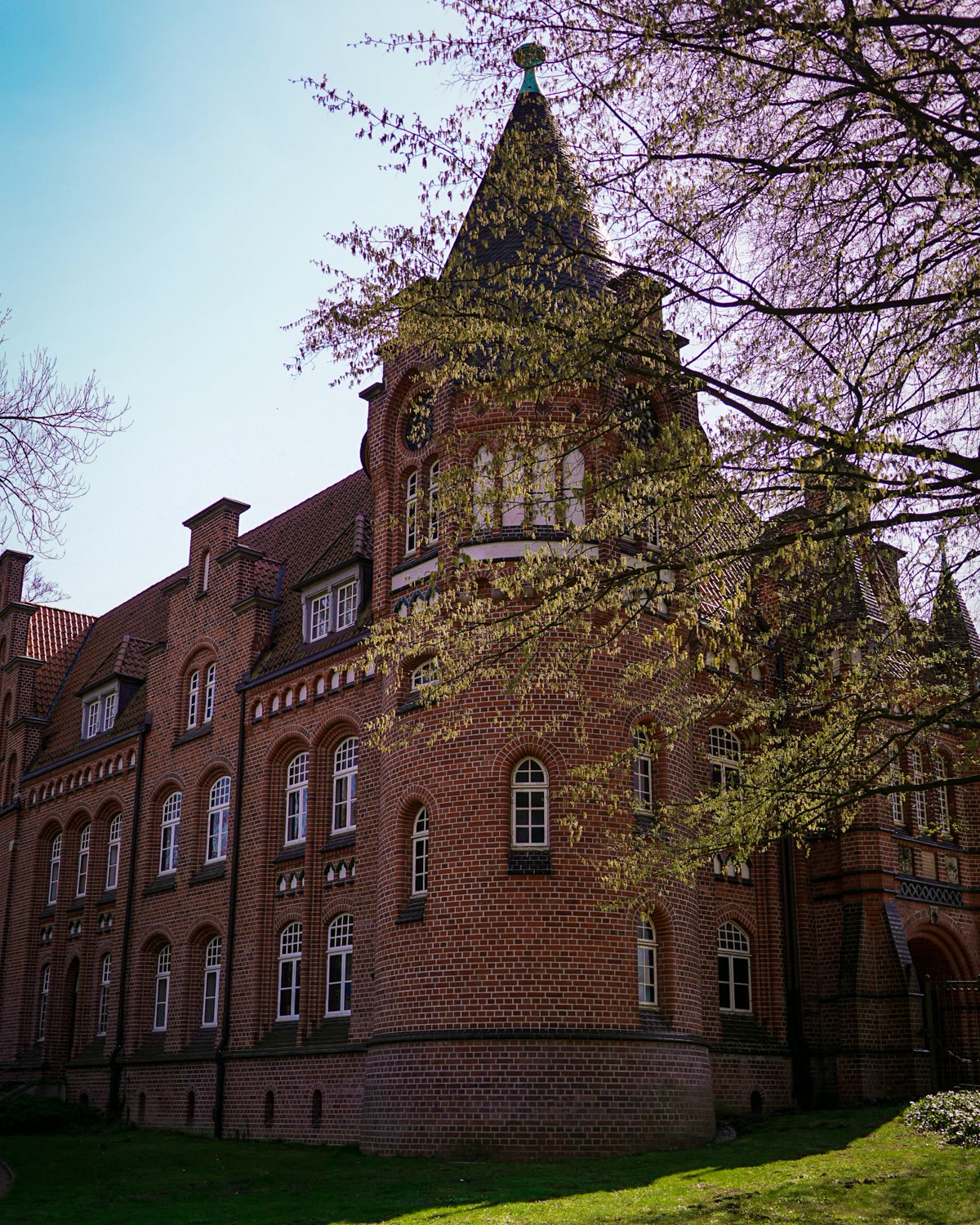 Backsteingebäude in Hamburg-Bergedorf